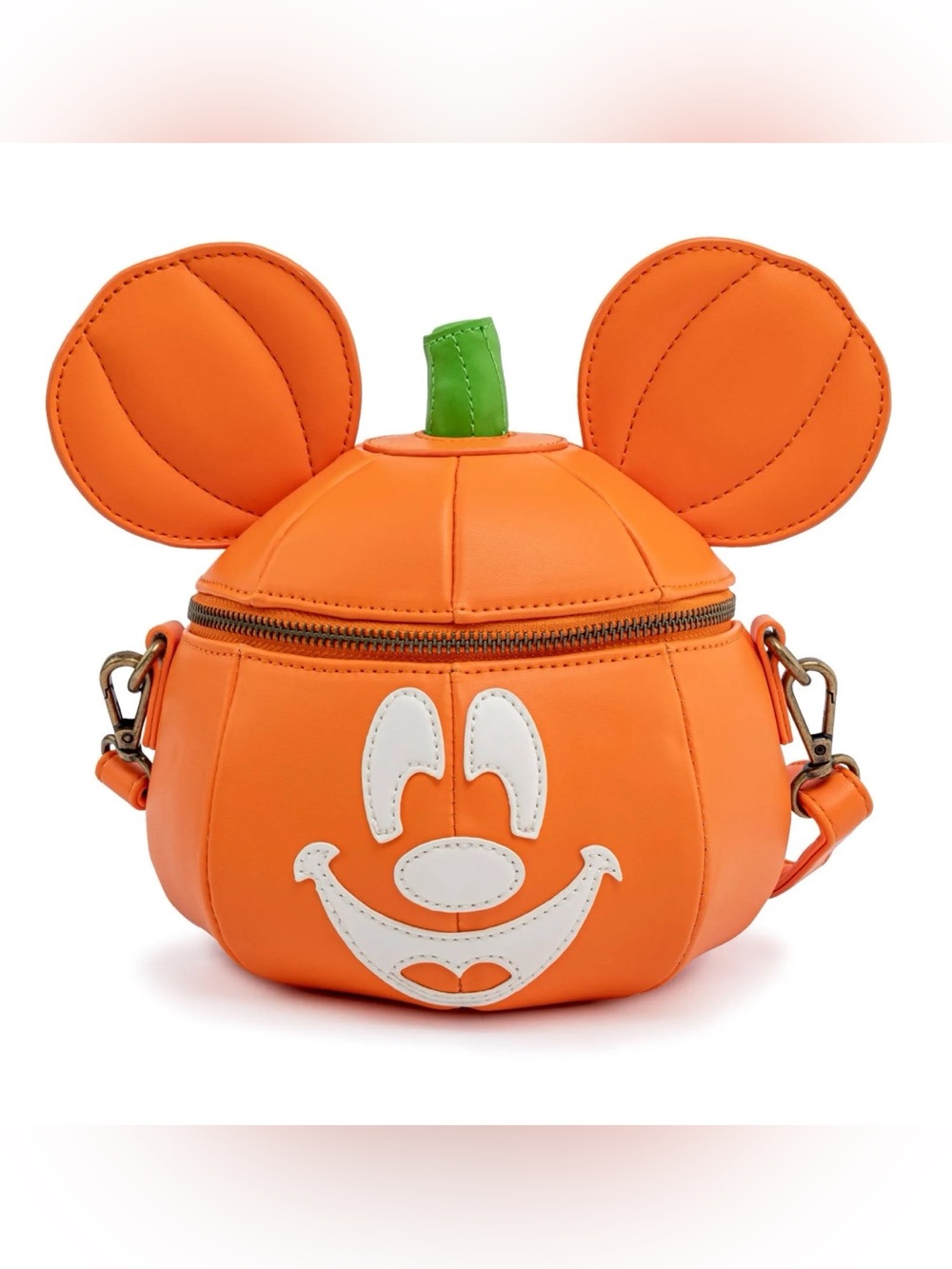 NWT Loungefly Disney Mickey-O-Lantern Glow in the Dark Crossbody Bag